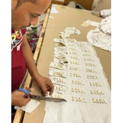 Sissel Edelbo - Bucket Bag - Red Checks - Onesize