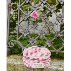 Sissel Edelbo - Bucket Bag - Red Checks - Onesize