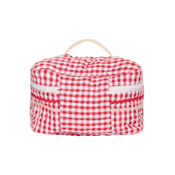 Sissel Edelbo - Bucket Bag - Red Checks - Onesize