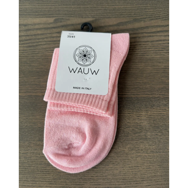 Wauw - Glitter Strmper - Light Pink - 35/41
