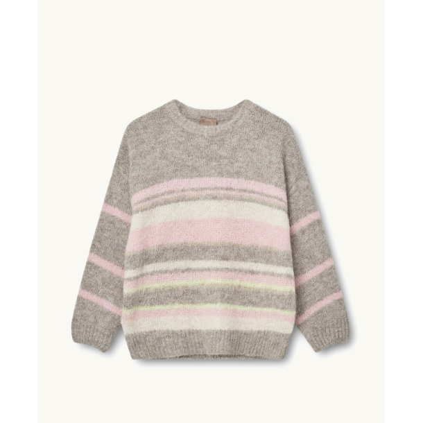 Kopenhaken - Lily o-neck Strik - Pale Mauve