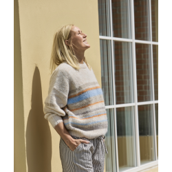 Kopenhaken - Lily o-neck Strik - Birch