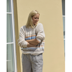 Kopenhaken - Lily o-neck Strik - Birch