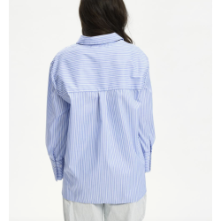 Kopenhagen - Henne LS Skjorte - Halogen Blue