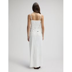 Lee - Maxi Denim Kjole - Powder White