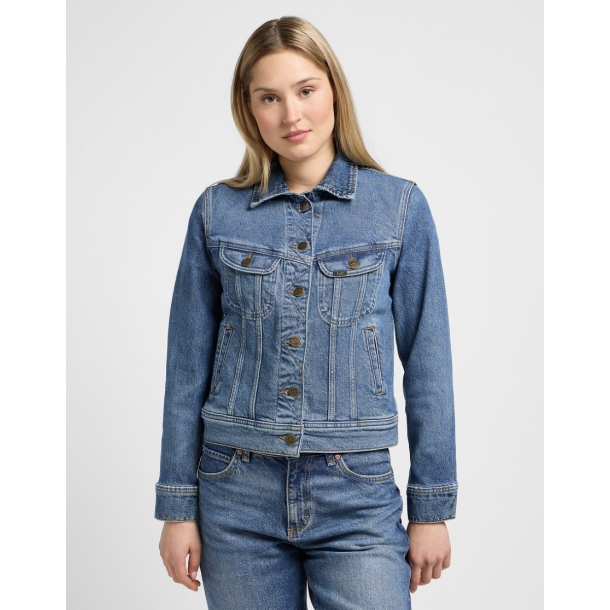 Lee Rider Jakke - Classic Indigo