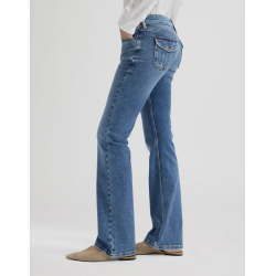 Lee - Flap Pocket - Jassica Jeans -  Lapis Blue 