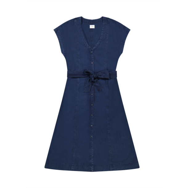 Lee - Belted Midi Kjole - Sunset Ride