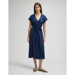 Lee - Belted Midi Kjole - Sunset Ride