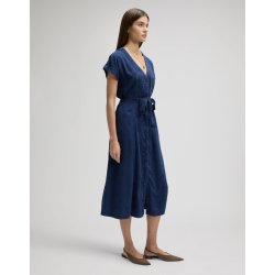 Lee - Belted Midi Kjole - Sunset Ride