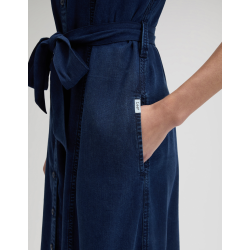 Lee - Belted Midi Kjole - Sunset Ride