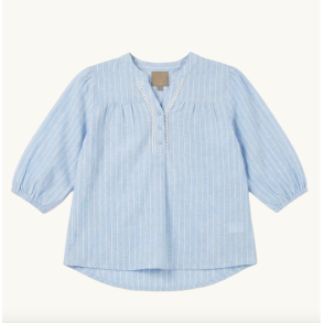 Kopenhaken - Elba Skjorte - Halogen Blue