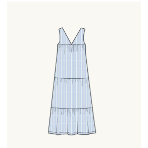 Kopenhaken - Elba Kjole - Halogen Blue