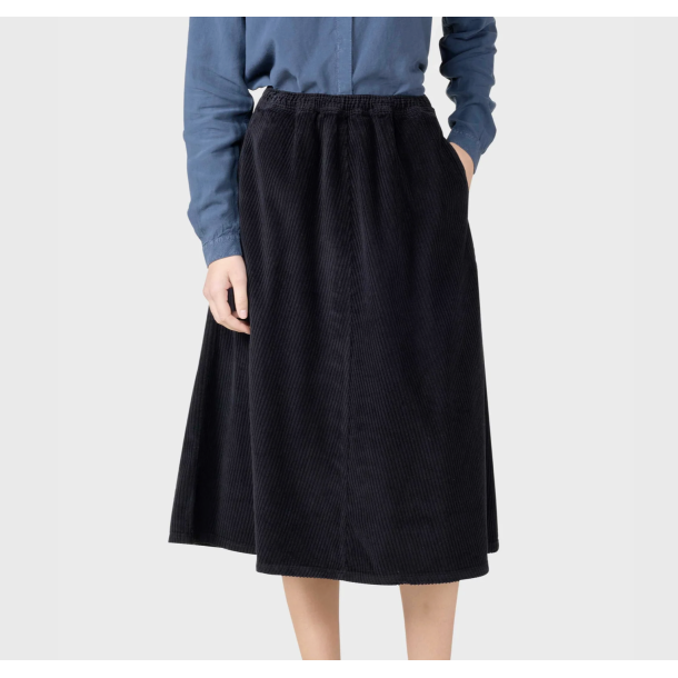 Klitmller - Ramona Cord Nederdel - Black