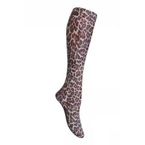 Sneakyfox - Leopard Knee high - Natural - Onesize