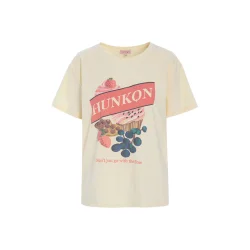 Hunk�n - Sweet treet T-shirt - Light yellow