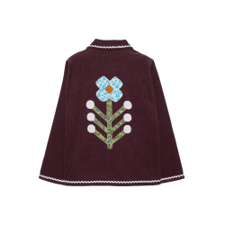 Sissel Edelbo - Twiggy Jakke - Eggplant