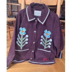 Sissel Edelbo - Twiggy Jakke - Eggplant