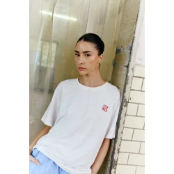 Humble By Sofie - Oona T-shirt - White Combi