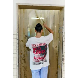 Humble By Sofie - Oona T-shirt - White Combi