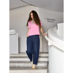 Black Colour - Denice Denim Barrel - Denim