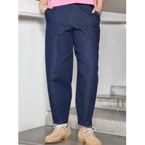 Black Colour - Denice Denim Barrel - Denim