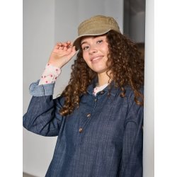 Black Colour - Glenna Cap - Khaki - Onesize