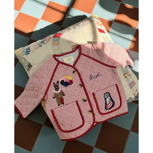 Sissel Edelbo - Vega mini jakke - Candy stripes