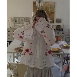 Sissel Edelbo - Vitus Skjorte - White