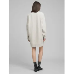 Replay - Sweatshirt Kjole - Light Grey