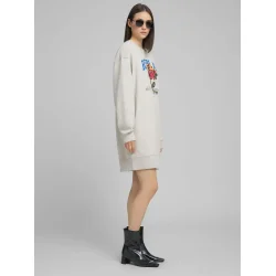 Replay - Sweatshirt Kjole - Light Grey