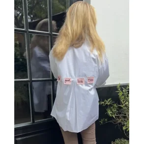 Wauw - Luna Skjorte - The Good Luck Club - Paper White