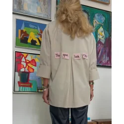 Wauw - Luna Skjorte - The Good Luck Club - Silver Grey