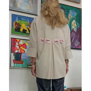 Wauw - Luna Skjorte - The Good Luck Club - Silver Grey