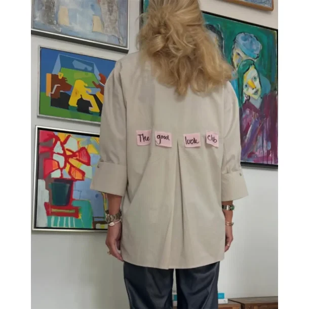 Wauw - Luna Skjorte - The Good Luck Club - Silver Grey