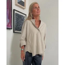 Wauw - Luna Skjorte - The Good Luck Club - Silver Grey