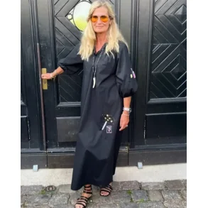 Wauw - Oyster Kjole - Black