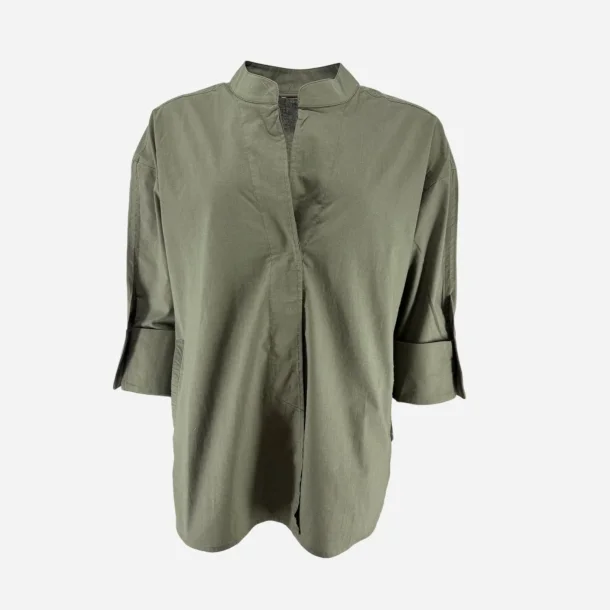 Wauw - Luna Skjorte - Shoot For The Stars - Olive Green 