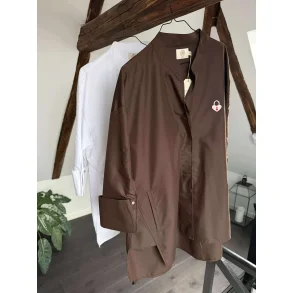 Wauw - Luna Skjorte Heart - Chocolate Brown