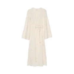 Sissel Edelbo - Winfrey Wrap Dress - Off White - Onesize