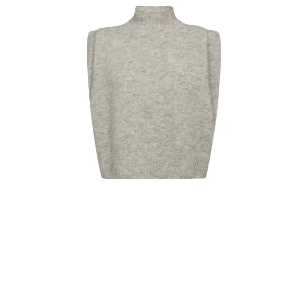 Gossia - Wiwica Top - Light Grey Melange