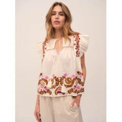 Gossia - Zarina Bluse - Off-White