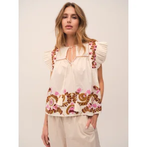 Gossia - Zarina Bluse - Off-White