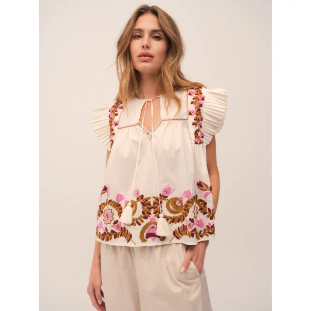 Gossia - Zarina Bluse - Off-White