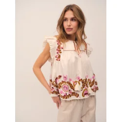 Gossia - Zarina Bluse - Off-White