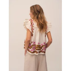 Gossia - Zarina Bluse - Off-White