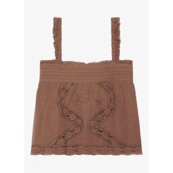 Sissel Edelbo - Agathe Strap Top - Mole