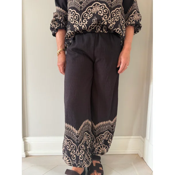 Marta - Amalie Pants - Black