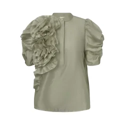 Gossia - Annsofi Blouse - Light Dusty Green