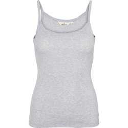 Basic Apparel - Arense Strap Top - Light Grey Mel